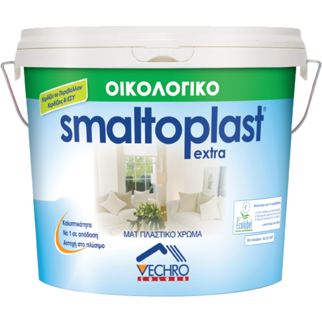 SMALTOPLAST extra Eco - 3л Боя за боядисване на профили